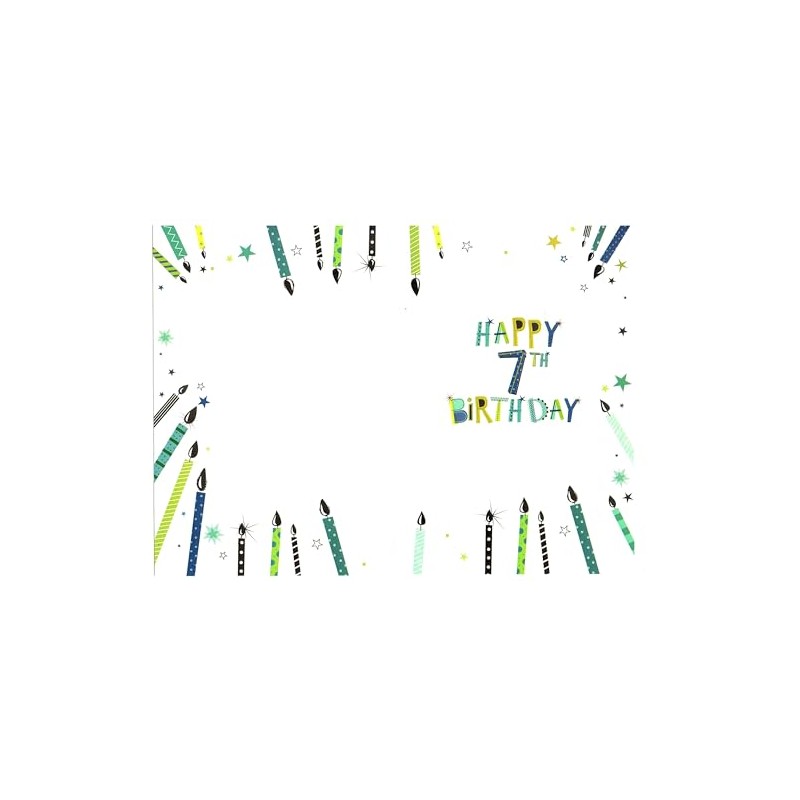 Birthday Card for Seven (7) Year Old Boy - Free