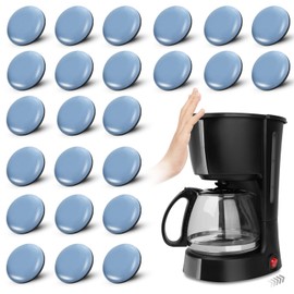 Appliance Sliders for Kitchen Appliances - 24 PCS Self-Adhesive Small Appliance Rollers for Countertop, Kitchen Organization for Easy Moving & Space Saving for Mixer, Coffee Maker, and Air Fryer