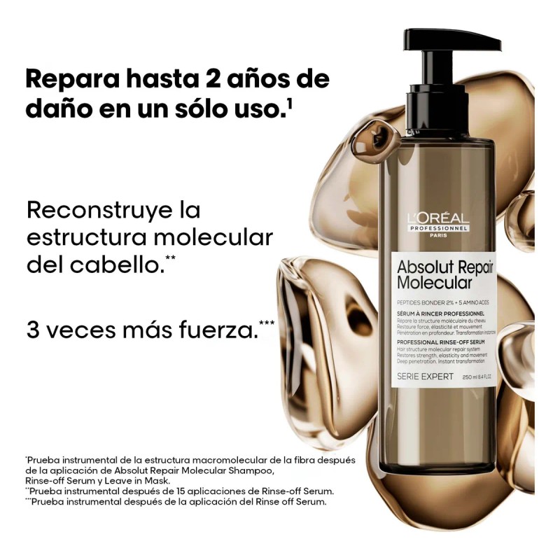 Srum De Enjuague Absolut Repair Molecular LOral Professionnel 250 Ml
