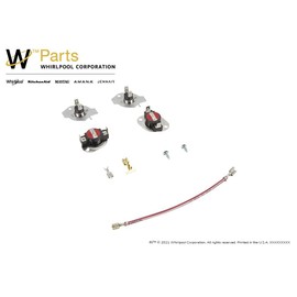 Whirlpool 279816 Genuine OEM Dryer Thermal Fuse Kit Replacement Part - Replaces 3399848, 3977393