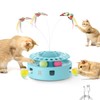 Potaroma Cat Toys 3-in-1 Automatic Interactive Kitten Toy, Fluttering Butterfly,
