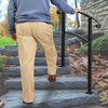 KUAFU Step Hand Rail Compatible with 2-3 Steps Handrails for