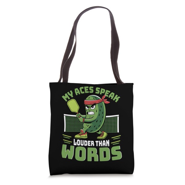 Pickleball Outfit For Pickleball Players Funny Dinking Quote Tote Bag