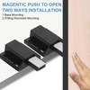 uxcell 4 Pcs Magnetic Push Latches for Cabinet Door, 1.5x1.26