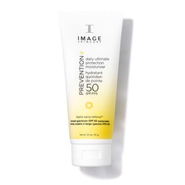 IMAGE Skincare IMAGE Skincare PREVENTION+ Daily Ultimate Protection Moisturizer, SPF 50 Face Sunscreen Lotion, Zinc Oxide, Blendable with No White Cast, 3.2 oz