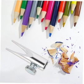 NOLITOY Pencil Sharpener Makeup Eyeliner Lip Liner Brow Dual-Ended Compact for School Office