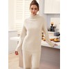 LILLUSORY Women 2 Piece Outfits Winter Clothes Turleneck Sweater Matching