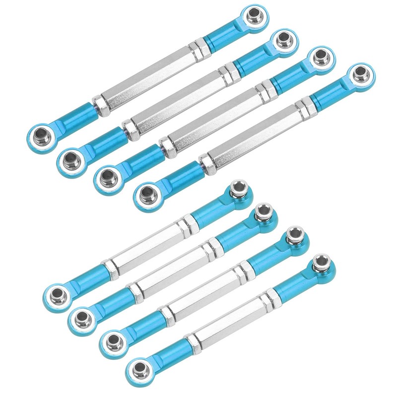 Alomejor Steering Pull Rod RC Steering Servo Pull Rod Metal
