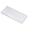 Bluetooth Keyboard Tablet PC Ultra Slim Portable 78 Keys White