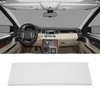 Sunvisor Mirror Cover Heat Resistant Vanity Mirror Frame Replacement for