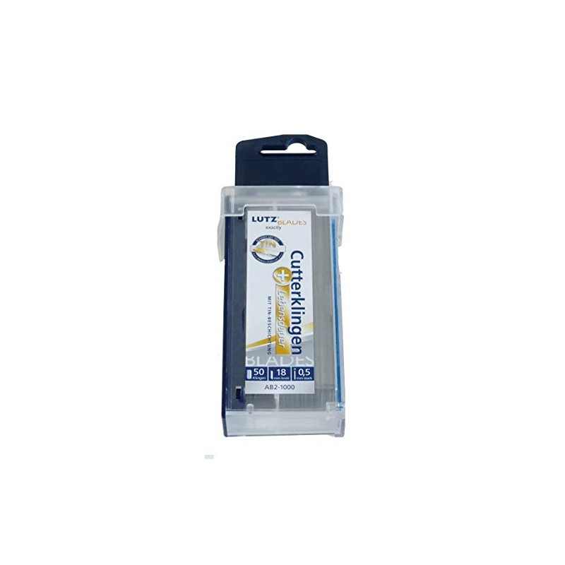 Lutz Cutter Blades, Snap-Off Blades 18 mm Titanium Ages 2