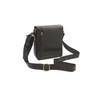 Visconti S7 Compact Leather Messenger Travel Bag, brown
