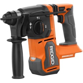RIDGID 18V Brushless Cordless 1 in. SDS-Plus Rotary Hammer (Tool Only) (Renewed)