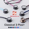 Spiritmedical Stethoscope Classical 3+ Black CK-SS601PF Pediatric Adult 2-Way Hospital