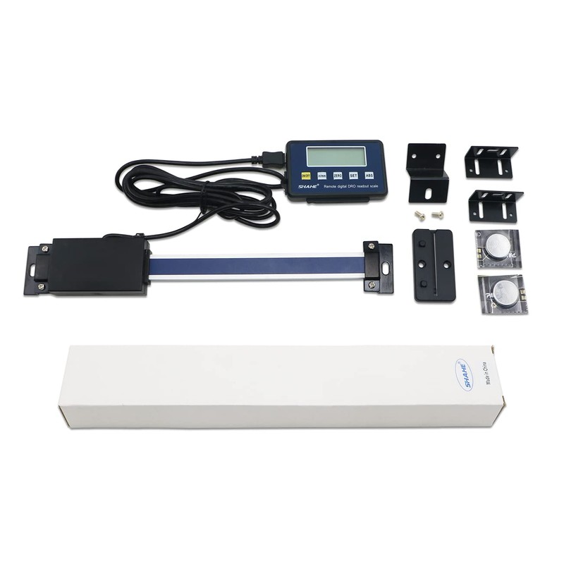 0-200mm/8''Digital Readout Linear Scale, Accurate Digital Remote LCD,for Milling Machine