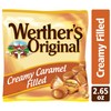Werther's Original Creamy Caramel Filled Candy, 2.65 Oz Bags (Pack