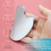 GXGM Gua Sha Stone Massage Tool, Gua Sha Stainless Steel