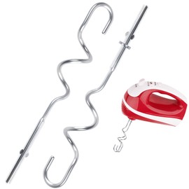 Maxqzin Dough Hooks for Hand Mixer Hand Mixer Dough Hooks Hand Mixer Attachments Stainless Steel Dough Hooks Compatible with KitchenAid Dough Hook Whisk Attachment for Kitchen 2 Pack