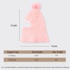 Zsedrut Toddler Kids Winter Hats for Girls Boys Warm Balaclava