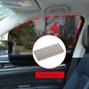 2PCS Mesh Car Side Window Shades with Magnets,Block UV Protection