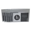 LB LEATHERBOSS Plastic Secretary Inserts for Long Wallets- 6 Pages