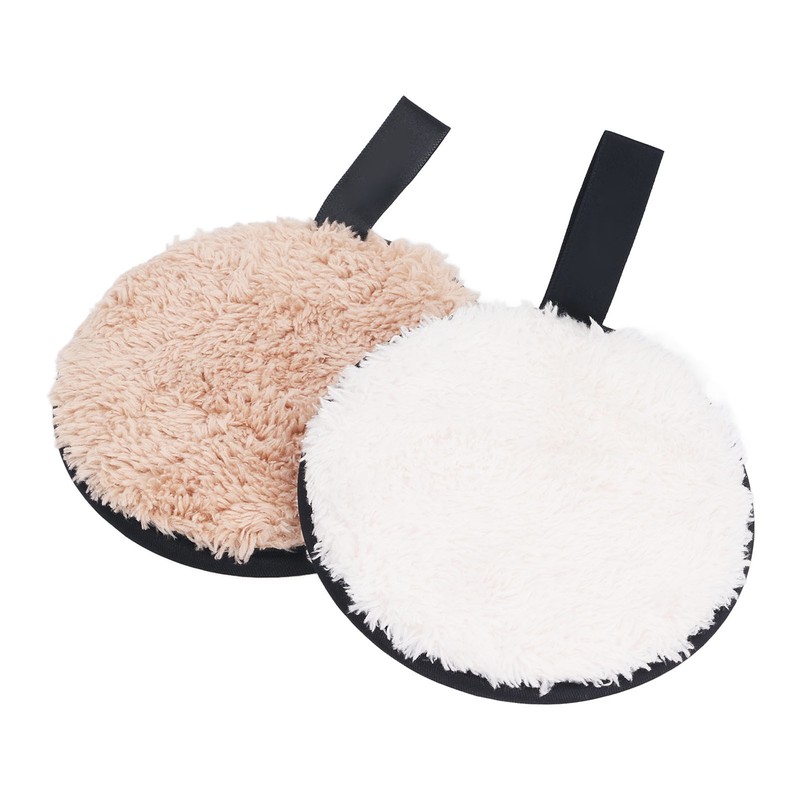 2pcs Reusable Makeup Remover Pads Deep Pore Cleansing Plant Fiber