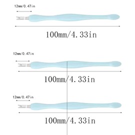 Cuticle Trimmer, 3 Pcs Cuticle Remover, Cuticle Pusher, Nail Cuticle Remover, Nail Art Tools, Nail Cleaner Tool