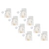 Flange Inserts Accessories for Breastfeeding 9pcs Wearable Silicone Flange Inserts