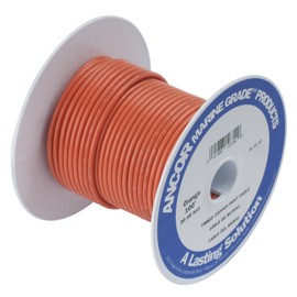 Ancor 108510 Marine Grade Electrical Primary Tinned Copper Boat Wiring (10-Gauge, Orange, 100-Feet)