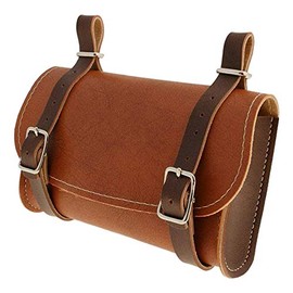 cyclingcolors Vintage Brown Retro City Trekking Saddle Bag Saddle Bag with Buckle Fastening