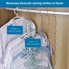 5 Piece Hanger Chain, Hanger Storage, Space Saving With Multiple