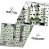 Abaodam 1Set Hydroponic Planting Containers with Sponges for Vegetable Cultivation