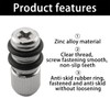 Shelf Bracket Peg 20PCS 8x18mm Zinc Alloy Single Glass Shelf