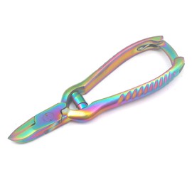 AAProTools Multi Color Rainbow Barrel Spring Toenail Nippers 5.5" A+ Quality