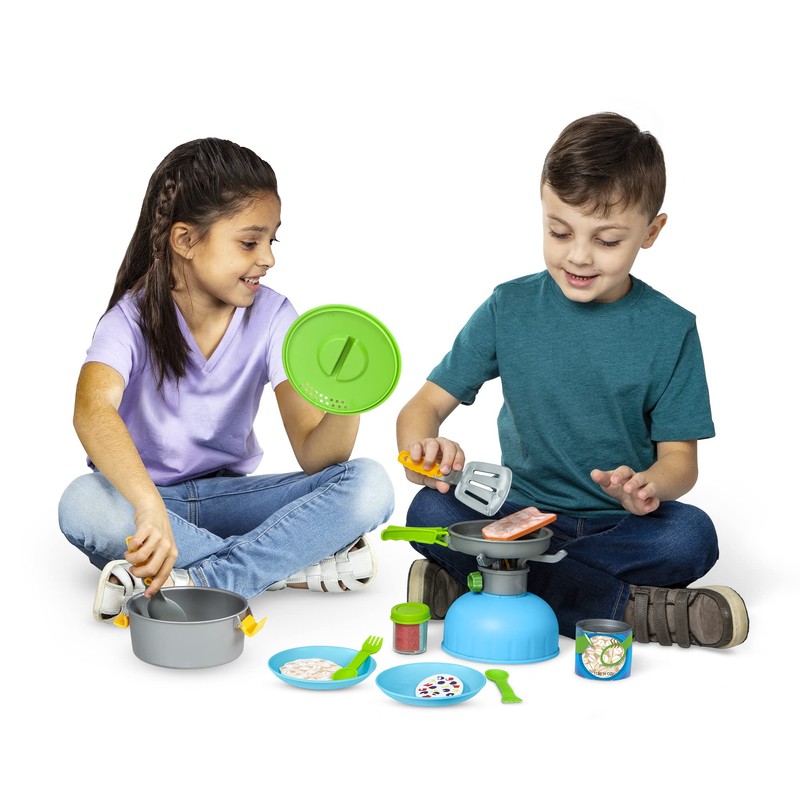 Melissa & Doug Let's Explore Juego de Cocina al Aire
