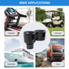 JINKEY Dual Cup Holder Expander for Car, 2 in 1