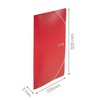 VON Leitz 30070025 A4 Folder with Elastic Band, Polypropylene Plastic,