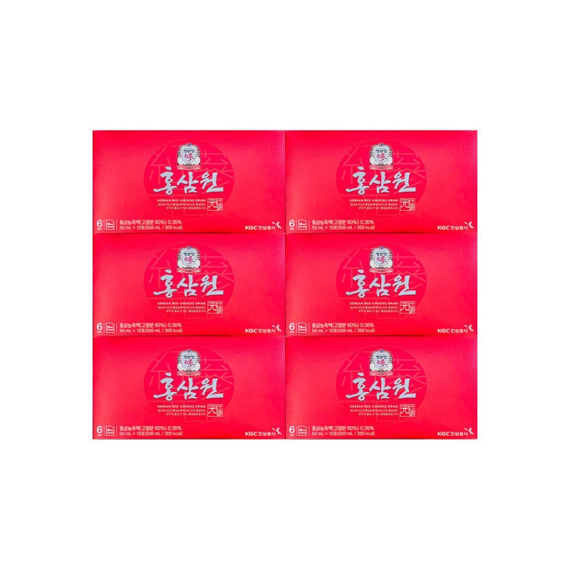 Jeonggwanjang 정관장 홍삼원 50ml x 60포 / 써클 Jeonggwanjang Red