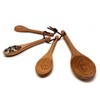 Norpro Beechwood Measuring Spoons, Set of 4