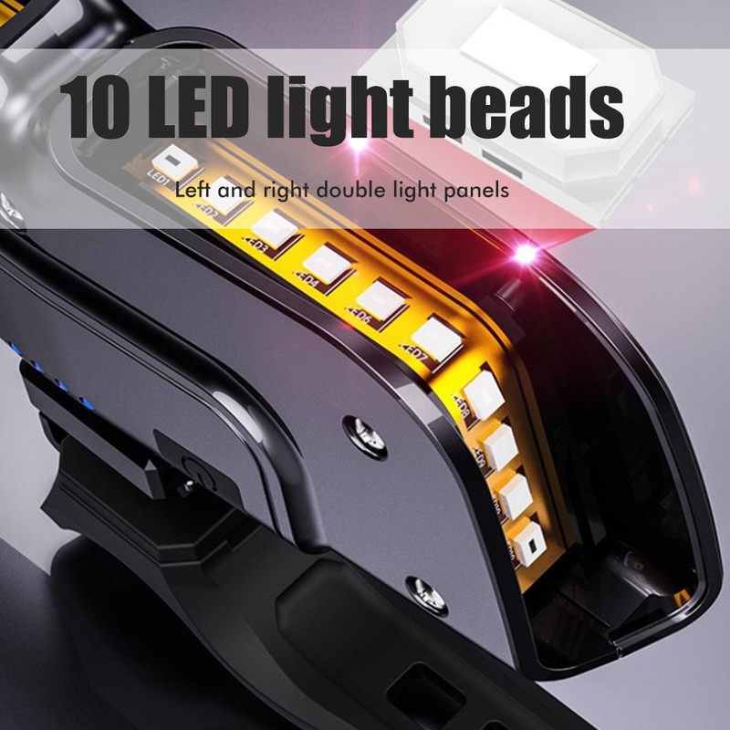 Bike Tail Light Rechargeable Waterproof Ultra Bright 20 LEDs Rear