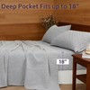 Woven Grid Soft King Size Sheet Set - Comfortable &