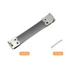 sourcing map Metal Internal Flex Frames, 15Pcs 85mm/3.35" Long Lock
