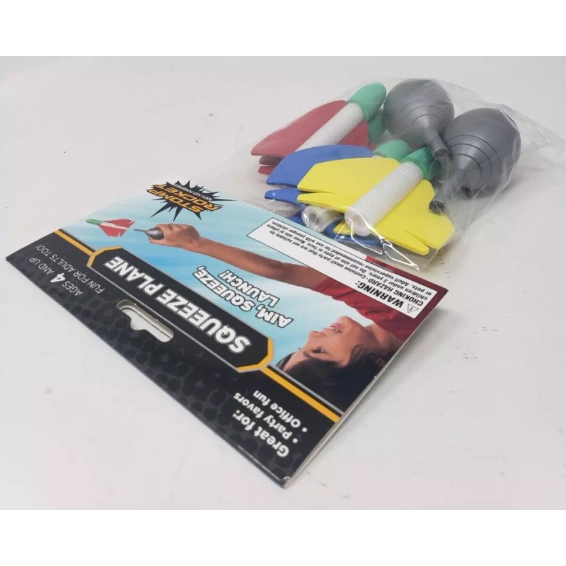 Stomp Rocket Squeeze Plane - Ships Today!
