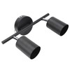LED Track Light Kit 2 Heads 10.8in Track 90 Degrees