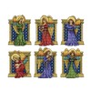Design Works Crafts Medieval Angels Counted Cross Stitch Ornament Kit,