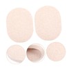 PACKOVE 10Pcs Multi Function Face Scrubbers Convenient Exfoliating Sponges for