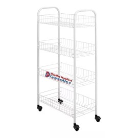 Organizador Multiusos De 4 Niveles Con Llantitas,