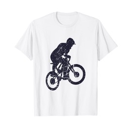 Minimalist sporty vintage BMX fans bike T-Shirt
