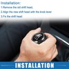 A ABSOPRO Car Manual Gear Shift Knob For Volkswagen Golf