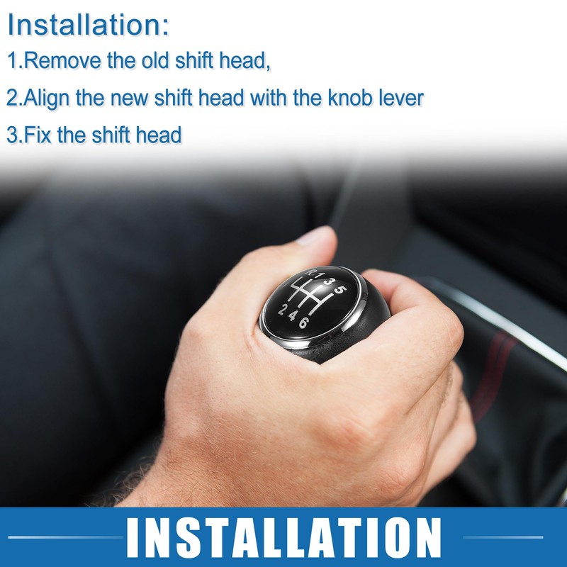 A ABSOPRO Car Manual Gear Shift Knob For Volkswagen Golf